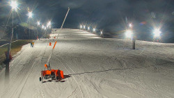 Sjezdovka skiareálu Hlubočky