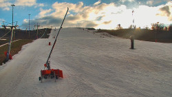 Sjezdovka skiareálu Hlubočky