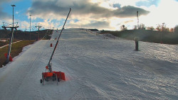 Sjezdovka skiareálu Hlubočky