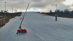 Sjezdovka skiareálu Hlubočky