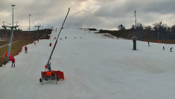 Sjezdovka skiareálu Hlubočky