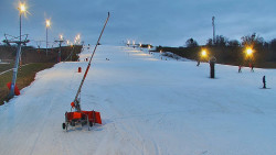 Sjezdovka skiareálu Hlubočky