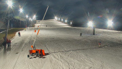 Sjezdovka skiareálu Hlubočky