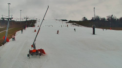 Sjezdovka skiareálu Hlubočky