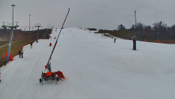 Sjezdovka skiareálu Hlubočky