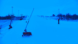 Sjezdovka skiareálu Hlubočky