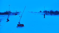 Sjezdovka skiareálu Hlubočky