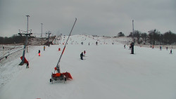 Sjezdovka skiareálu Hlubočky