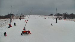 Sjezdovka skiareálu Hlubočky