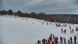 Sjezdovka skiareálu Hlubočky