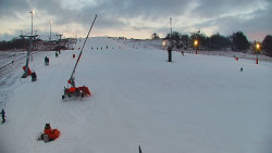 Sjezdovka skiareálu Hlubočky