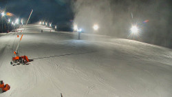 Sjezdovka skiareálu Hlubočky