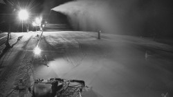 Sjezdovka skiareálu Hlubočky