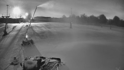 Sjezdovka skiareálu Hlubočky