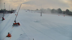 Sjezdovka skiareálu Hlubočky