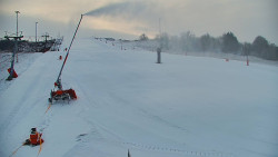 Sjezdovka skiareálu Hlubočky