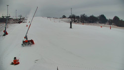 Sjezdovka skiareálu Hlubočky