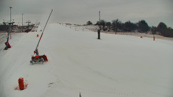 Sjezdovka skiareálu Hlubočky