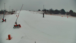 Sjezdovka skiareálu Hlubočky