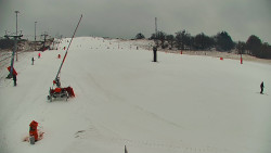 Sjezdovka skiareálu Hlubočky