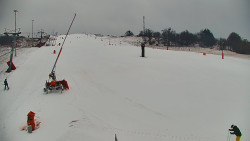 Sjezdovka skiareálu Hlubočky