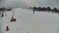 Sjezdovka skiareálu Hlubočky