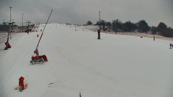 Sjezdovka skiareálu Hlubočky