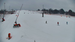 Sjezdovka skiareálu Hlubočky