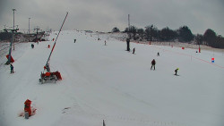 Sjezdovka skiareálu Hlubočky