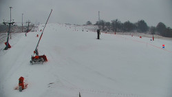 Sjezdovka skiareálu Hlubočky