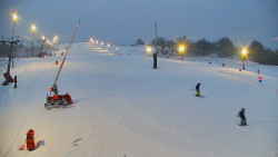 Sjezdovka skiareálu Hlubočky