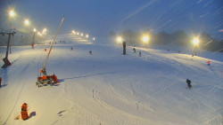 Sjezdovka skiareálu Hlubočky