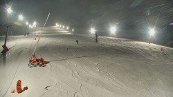 Sjezdovka skiareálu Hlubočky