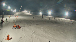 Sjezdovka skiareálu Hlubočky