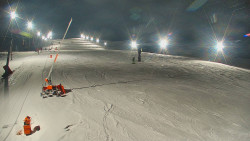 Sjezdovka skiareálu Hlubočky