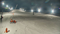 Sjezdovka skiareálu Hlubočky