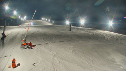 Sjezdovka skiareálu Hlubočky