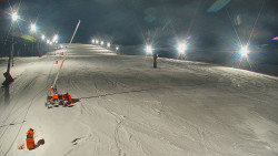 Sjezdovka skiareálu Hlubočky