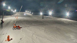 Sjezdovka skiareálu Hlubočky