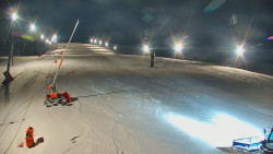 Sjezdovka skiareálu Hlubočky