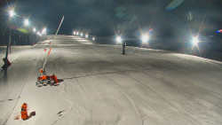 Sjezdovka skiareálu Hlubočky