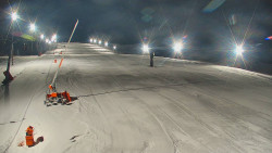 Sjezdovka skiareálu Hlubočky