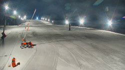 Sjezdovka skiareálu Hlubočky