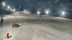 Sjezdovka skiareálu Hlubočky