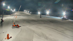 Sjezdovka skiareálu Hlubočky