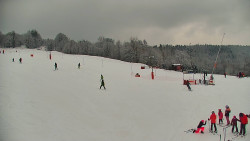 Sjezdovka skiareálu Hlubočky