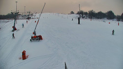 Sjezdovka skiareálu Hlubočky
