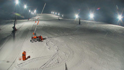 Sjezdovka skiareálu Hlubočky