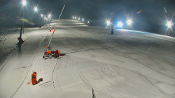 Sjezdovka skiareálu Hlubočky