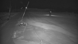 Sjezdovka skiareálu Hlubočky